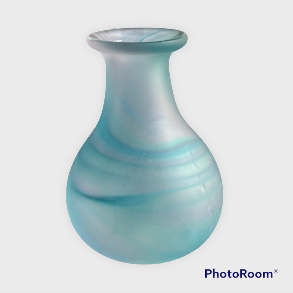 Vintage Adrian Sankey Lead Crystal Vase